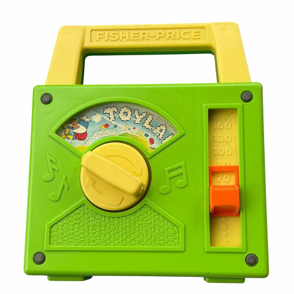 Fisher Price Toyland Radio Music Box #795 Vintage 1980's NOT Working